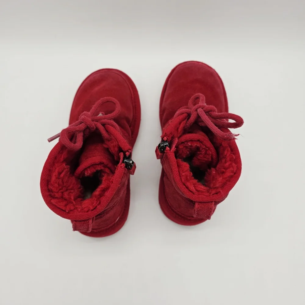 UGG Kids Neumel II Suede Water-Resistant Booties Toddler Size 12